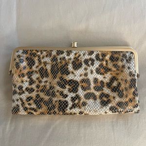 NWOT HOBO leopard wallet